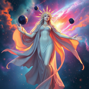 Beautiful face of the Goddess of the Universe in deep space - JFL.jpg