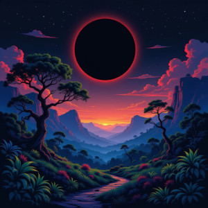 Gondwana magical land under Black Sun.jpg