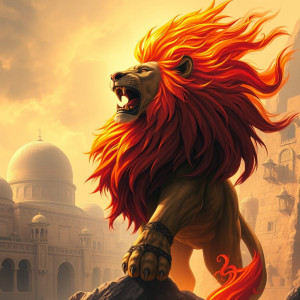 Rising fiery lion in Jerusalem - FS.jpg