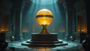 Holy Grail inside the secret chamber.jpg