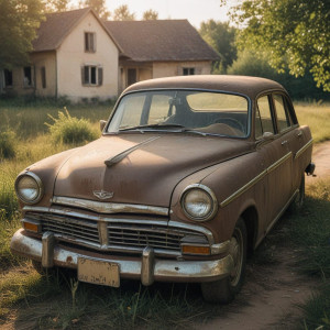 Abandoned vintage car in decrepit village - RV5.jpg
