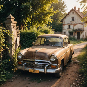 Abandoned vintage car in decrepit village - RV4.jpg