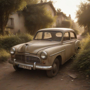 Abandoned vintage car in decrepit village - J9.jpg