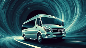 Silver Mercedes van drives into a black hole.jpg