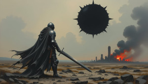 Teutonic knight under Black Sun destroys liberal world.jpg