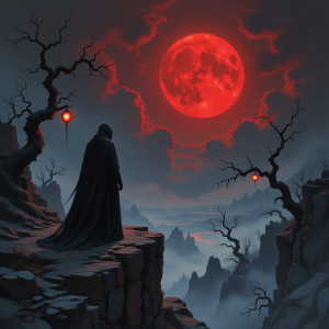A solitary figure stands on a precipice.jpg