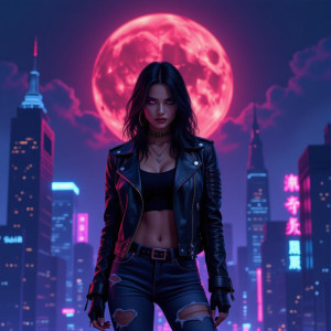 Cyber-Demoness in futuristic city under Blood Moon.jpg