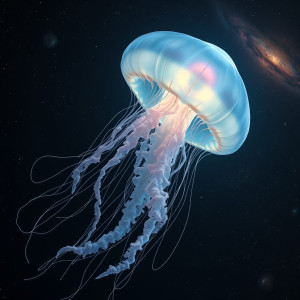 A colossal, bioluminescent jellyfish drifts serenely - FS.jpg