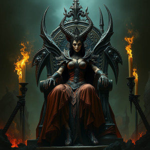 Her demonic majesty on her throne - FS.jpg