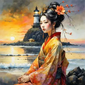Geisha and lighthouse.webp