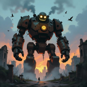 A colossal, rusted iron golem stands sentinel.jpg