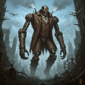 A colossal, rusted iron golem stands sentinel - G4.jpg