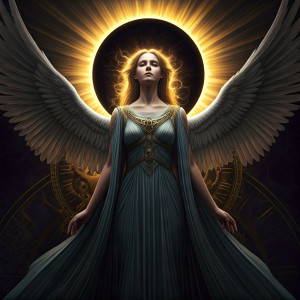 Beautiful female angel of time under Black Sun - G3.jpg