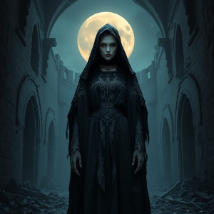 A hauntingly beautiful gothic priestess in abandoned monastery.jpg