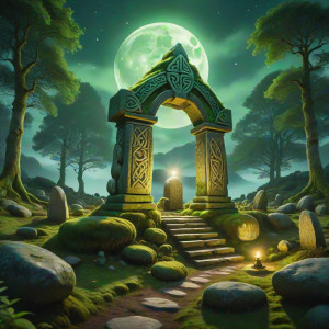 Celtic pagan shrine in Irish forest - ССXL.jpg