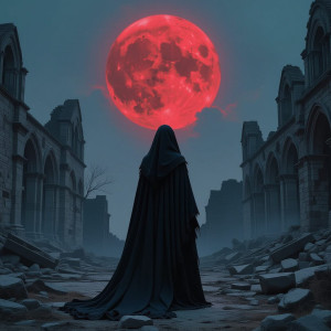 A hauntingly beautiful gothic priestess in abandoned monastery - Н11.jpg