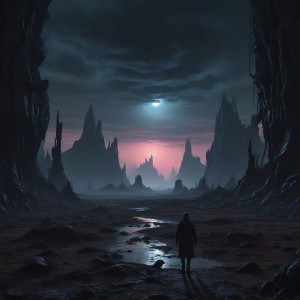 A lone wanderer traverses alien landscape - J9.jpg