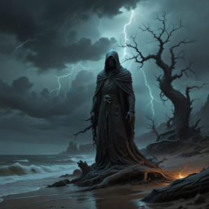 A lone figure stands on a desolate shore - BXL.jpg