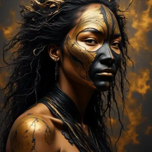 A tanned skin woman ninja wearing a.webp