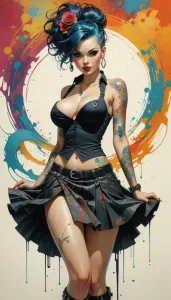 Лихая фифа в чёрном.webp
