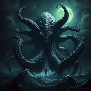 Giant kraken rises from Devil's sea under green moon - FS.jpg