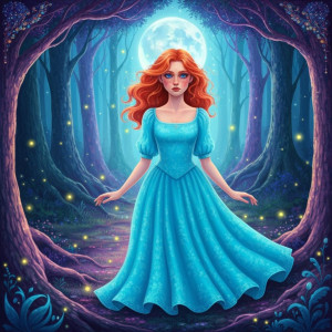 Beautiful woman engulfed in roaring green flame - G4.jpg