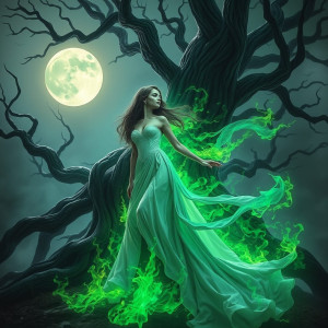 Beautiful woman engulfed in roaring green flame - FS.jpg