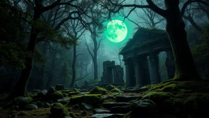 ruins-of-pagan-temple-in-irish-forest-under-full-round-green-moon.jpg