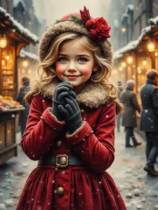 Little girl in red.webp