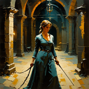 Beautiful woman with a whip in her right hand -H1.png