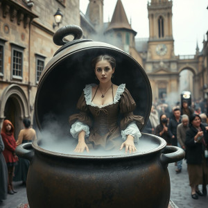 Beautiful woman sits in boiling water.jpg