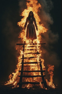 Beautiful medieval woman stands on the burning scaffold - 11.jpg