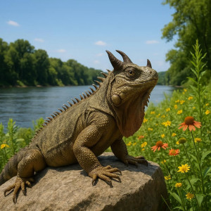 Great Horned Reptile of the Ohio River.jpg