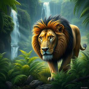 Lion in the forest - 2.jpg