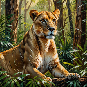 Lioness in the forest.jpg