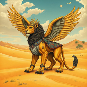 Manticore in Persian desert - NC.jpg