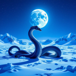 Giant sea serpent in the Antarctic under blue moon.jpg