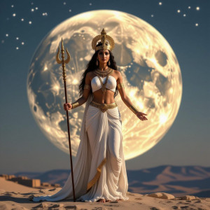 Goddess Asherah in Palestine under full moon - H11.jpg