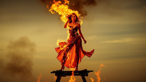 Beautiful woman engulfed in roaring flame - WS2.jpg