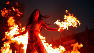 Beautiful woman engulfed in roaring flame - WS3.jpg