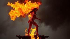 Beautiful woman engulfed in roaring flame - WS7.jpg