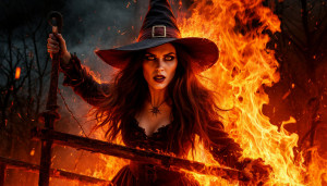 Beautiful witch engulfed in roaring flame - 1309.jpg