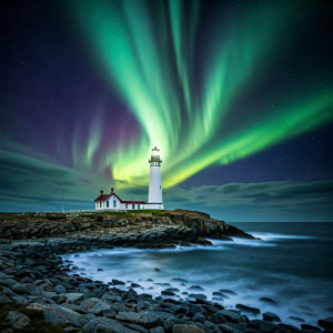 Beautiful lighthouse on the rock over vicious storm - G3.jpg