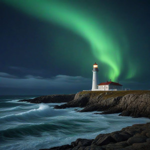 Beautiful lighthouse on the rock over vicious storm - JXI.jpg