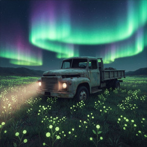 A forgotten, derelict truck rests in a field - G4.jpg