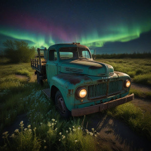 A forgotten, derelict truck rests in a field - RVXL5.jpg