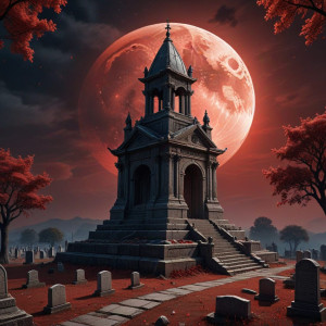 Colossal mausoleam in royal cemetery under blood moon - АXL.jpg