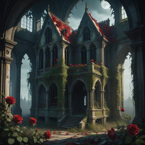 An abandoned, decaying gothic mansion - ССХ.jpg