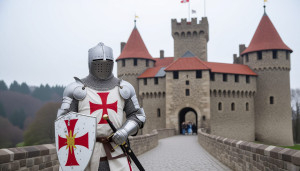 Teutonic knight in medieval castle.jpg