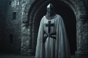 Teutonic knight in medieval castle - 2.jpg
